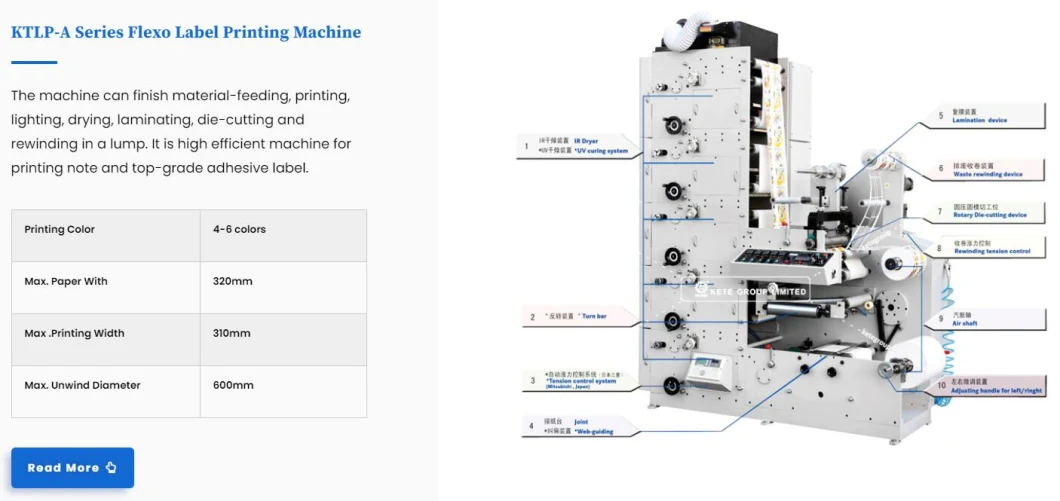 Digital Inkjet Flexo Label Printing Machine