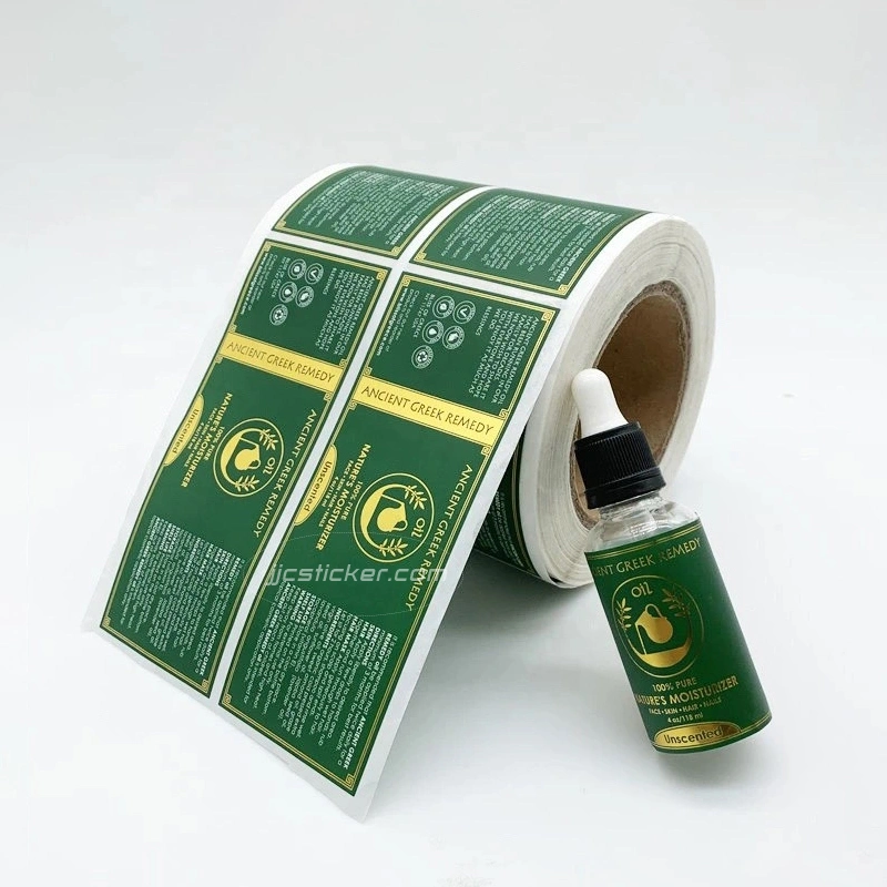 Printing Roll Spice Food Custom and Packaging Label Sticker