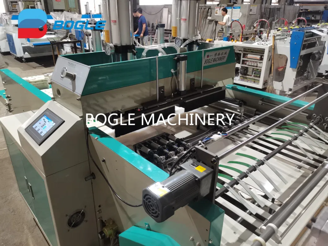 Full Automatic High Speed Double Lanes Heat Cutting Sotre Grocery Shop Food Fruit Packaging Polythene HDPE LDPE Nylon Degradable Pbat PLA Poly Plastic Bag Maker