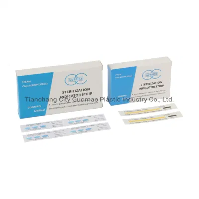 Medizinische Einweg-Dampf Eo Form Plasma Sterilisation Indikatorkarte / Etikett