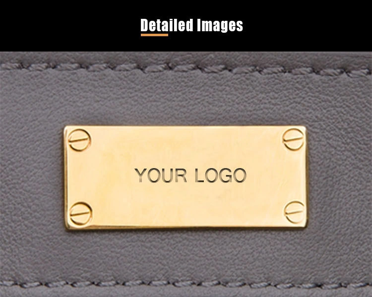 Garment Accessories Custom Metal Clothing Logos Labels Name Tag, Sewing Metal Garment Label Plate Tags for Clothing
