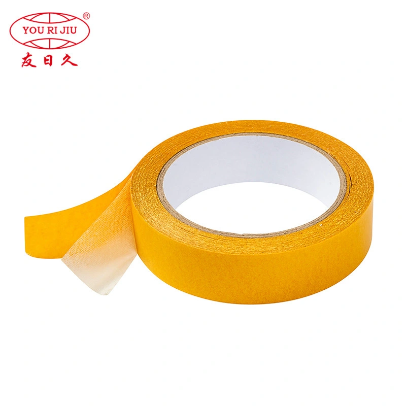 Yourijiu Stationery Adhesive Hot Melt Acrylic Double Sided PP BOPP OPP Tissue Foam Pet EVA Tape for Bag Sealing Leather and Shoe Industry