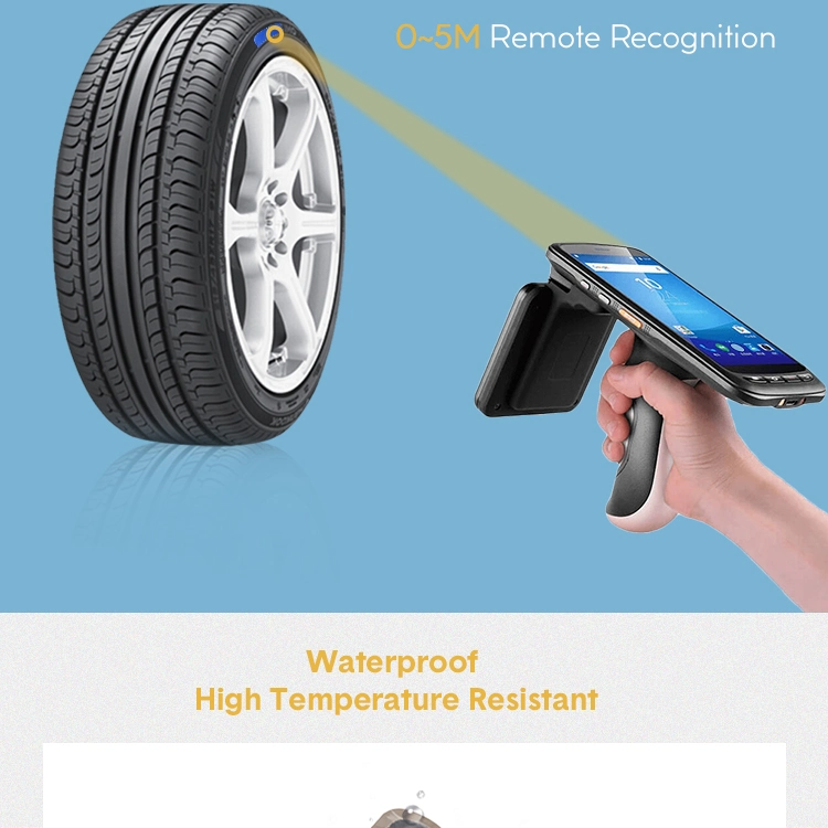 UHF RFID Tire Tag Rubber Label for Inventory Management