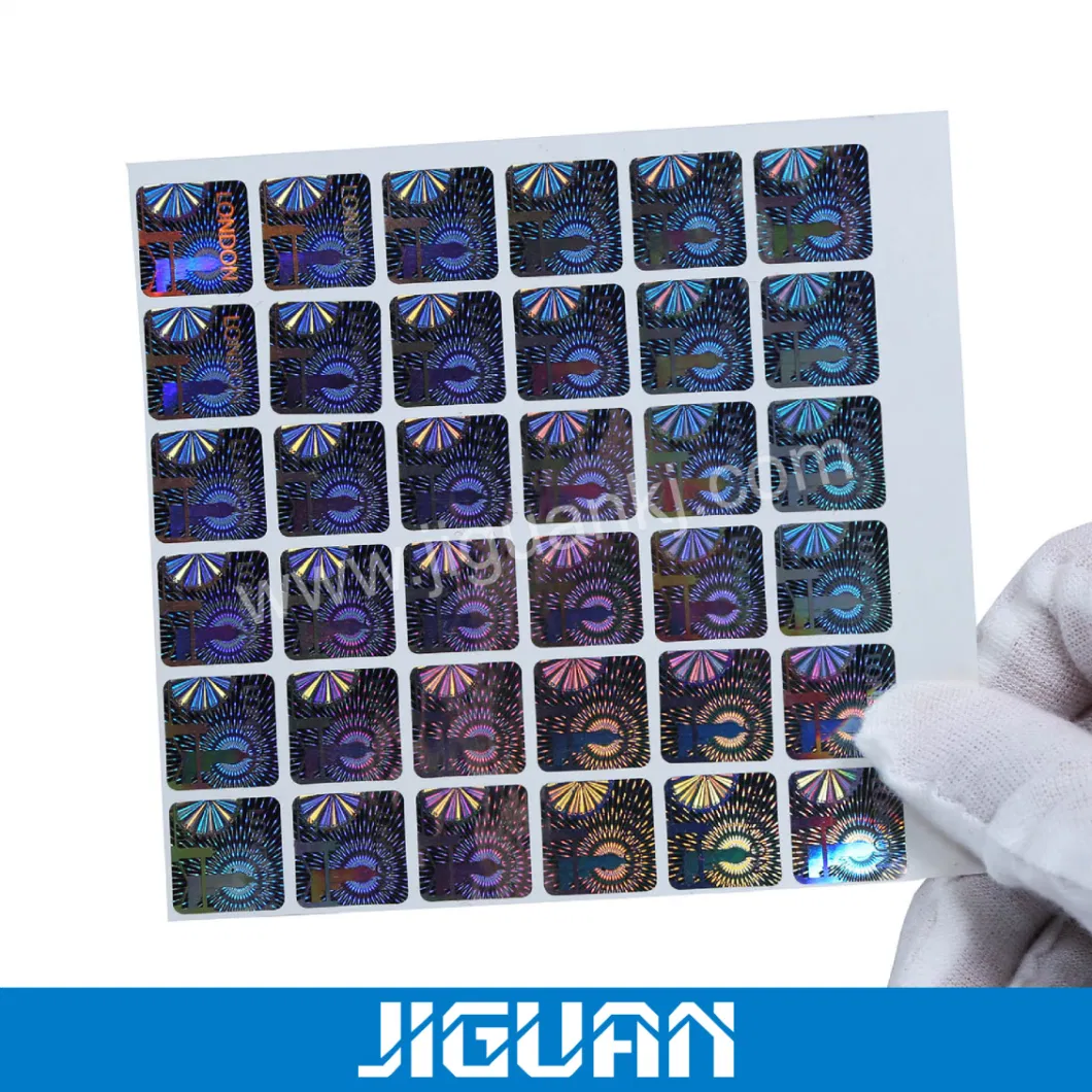 Prestantious Anti Counterfeit Holographic Sticker Label