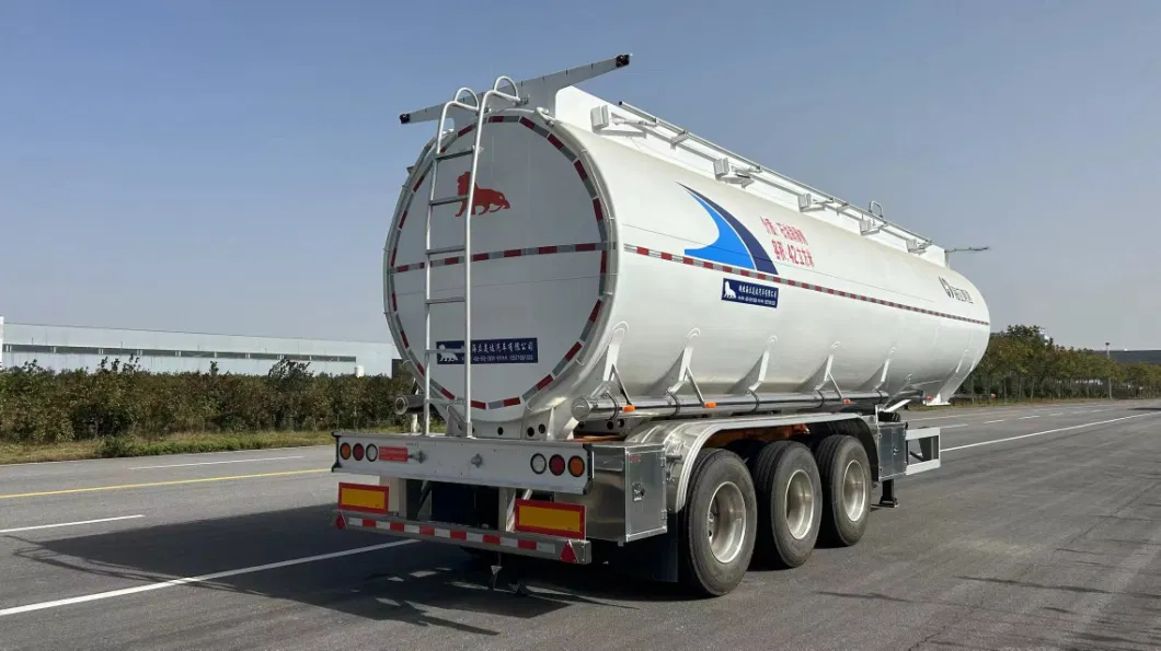 42 Cubic Stainless Steel Tank Liquid Transport Semi-Trailer