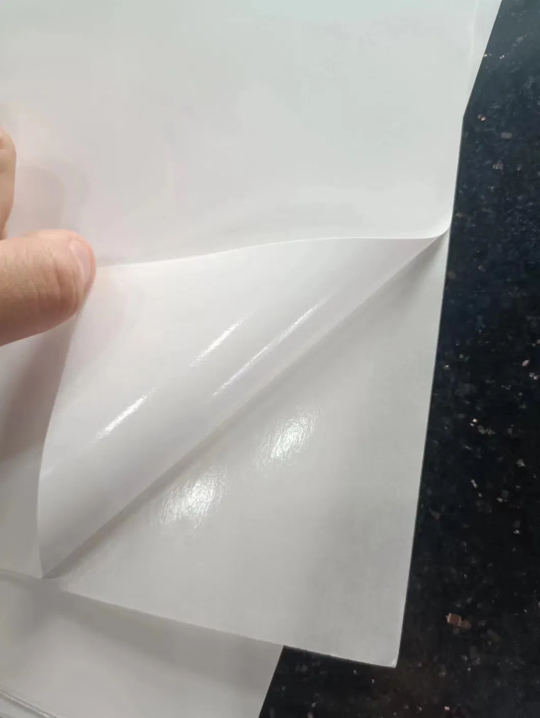 75um Synthetic Paper Self-Adhesive Paper Freezing Glue Sticker for Cold Chain Label