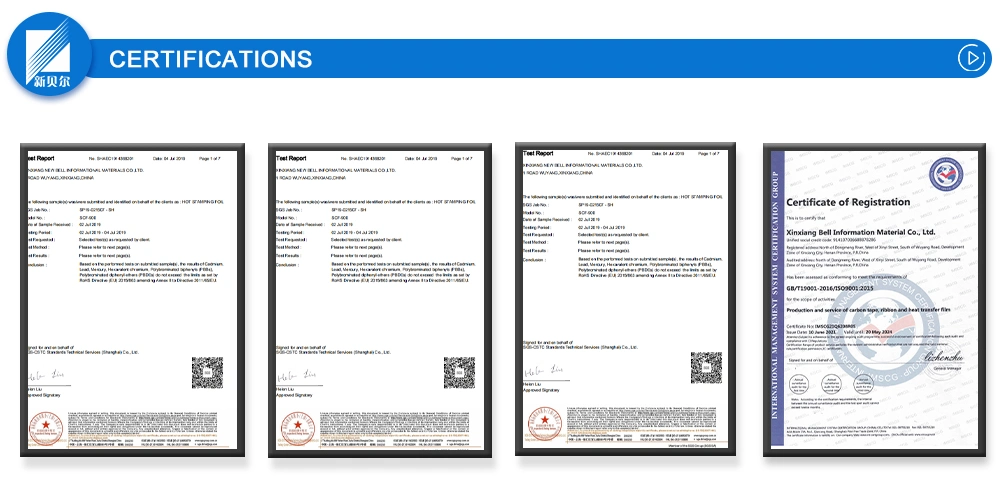 2023 Hot Sale New Arrival Wax Resin Thermal Transfer Printer Ribbons for Barcode Printer