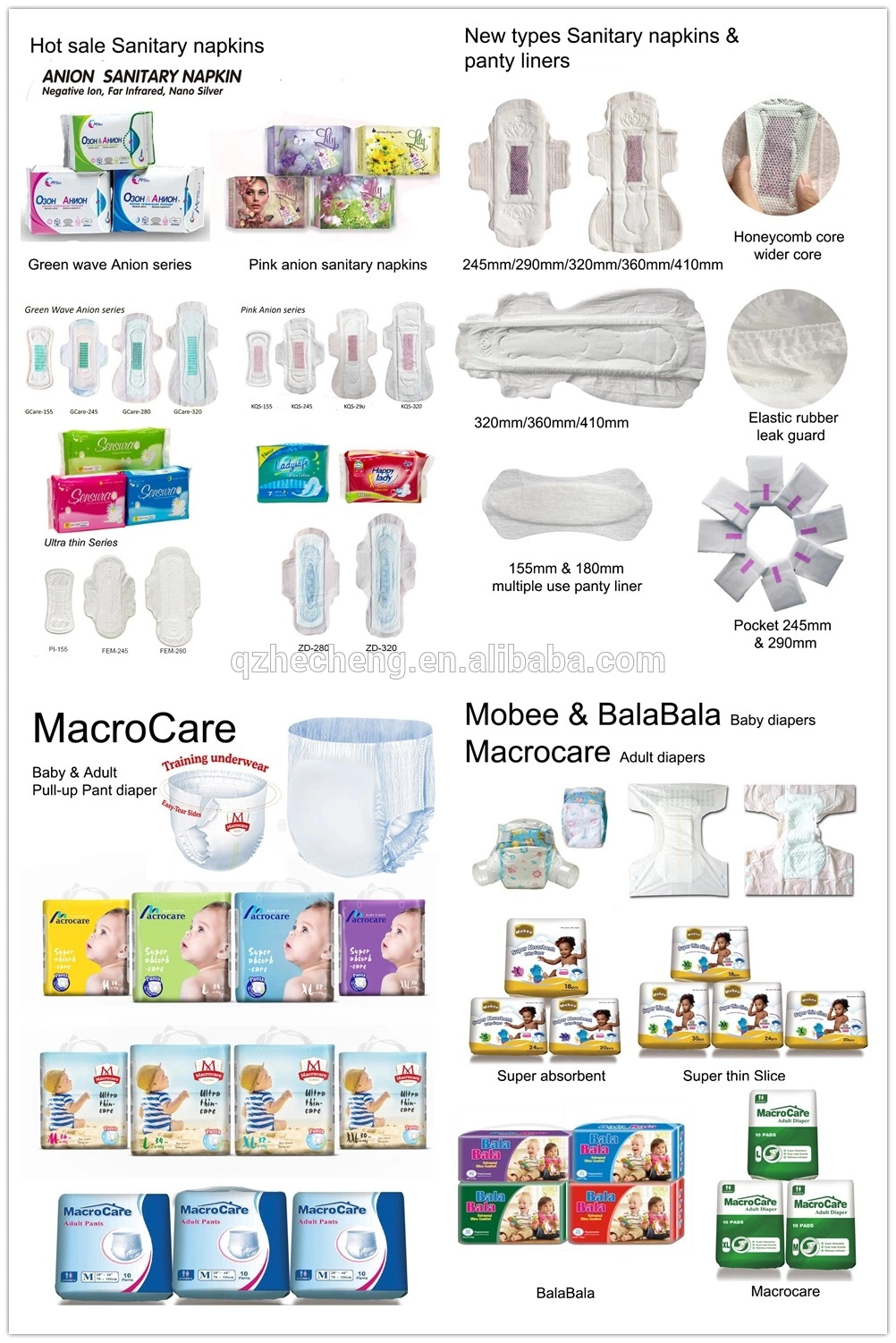 Macorcare Brand Sanitary Napkins Private Label