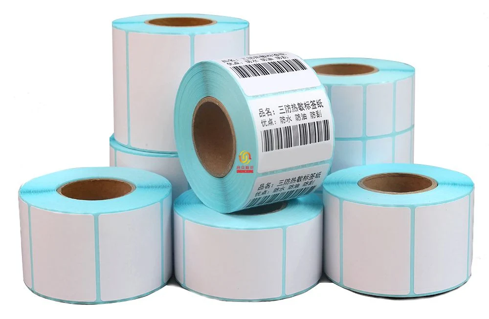 Direct Thermal Sticker Paper Thermal Transfer Printing Labels Blank Shipping Label
