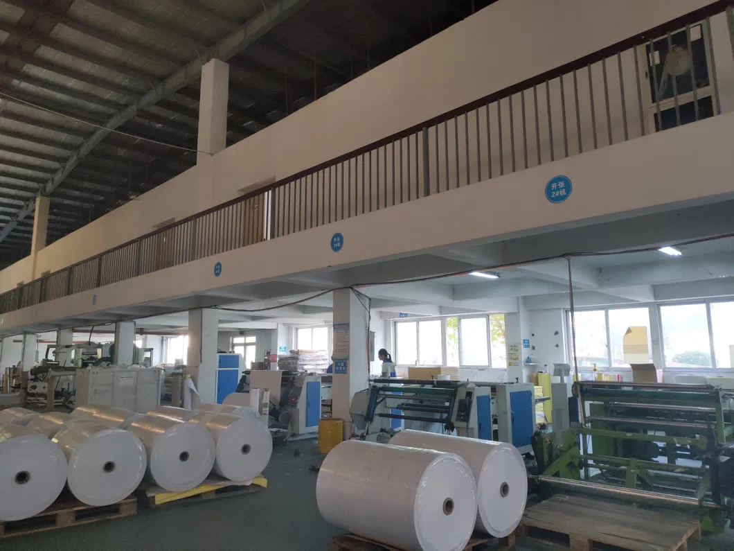 75mic PP Synthetic Paper Flexo Jumbo Roll PP Label Jumbo Roll for Printing Machine