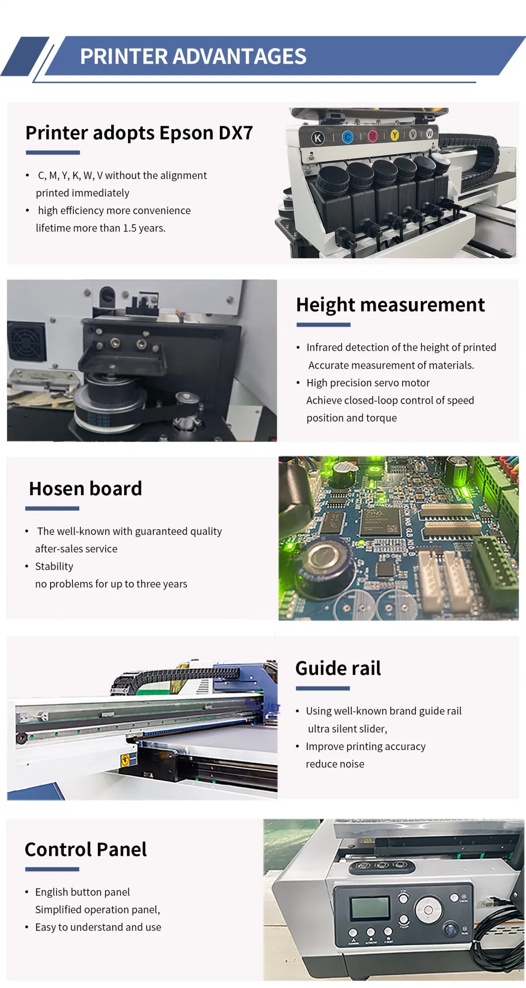 Label Printer with a/B Film for Metal Printing A3 UV Printer Digital Printer