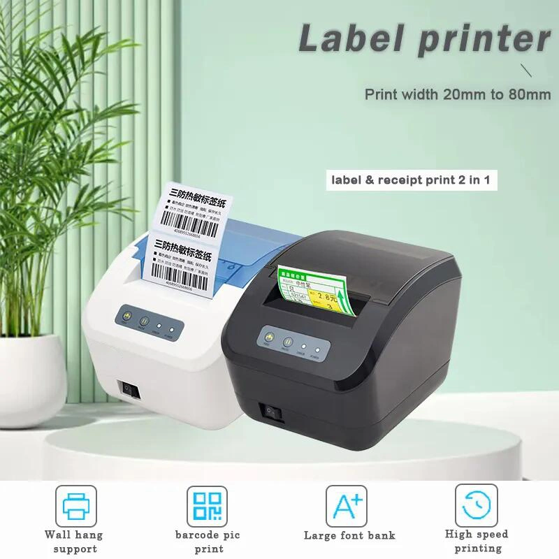 3 Inch Hot Sale Economical Desktop Imprimante Thermique Thermal Bar Code Label Printer