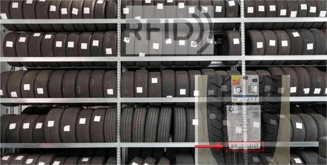 Tyre Tracking Electronic System Management Tyre UHF ID Chip RFID Tire Label