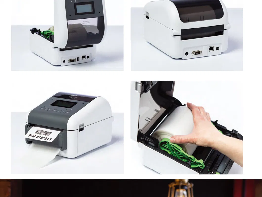 Barcode Thermal Transfer Sticker Label Printing High-Precision Printer