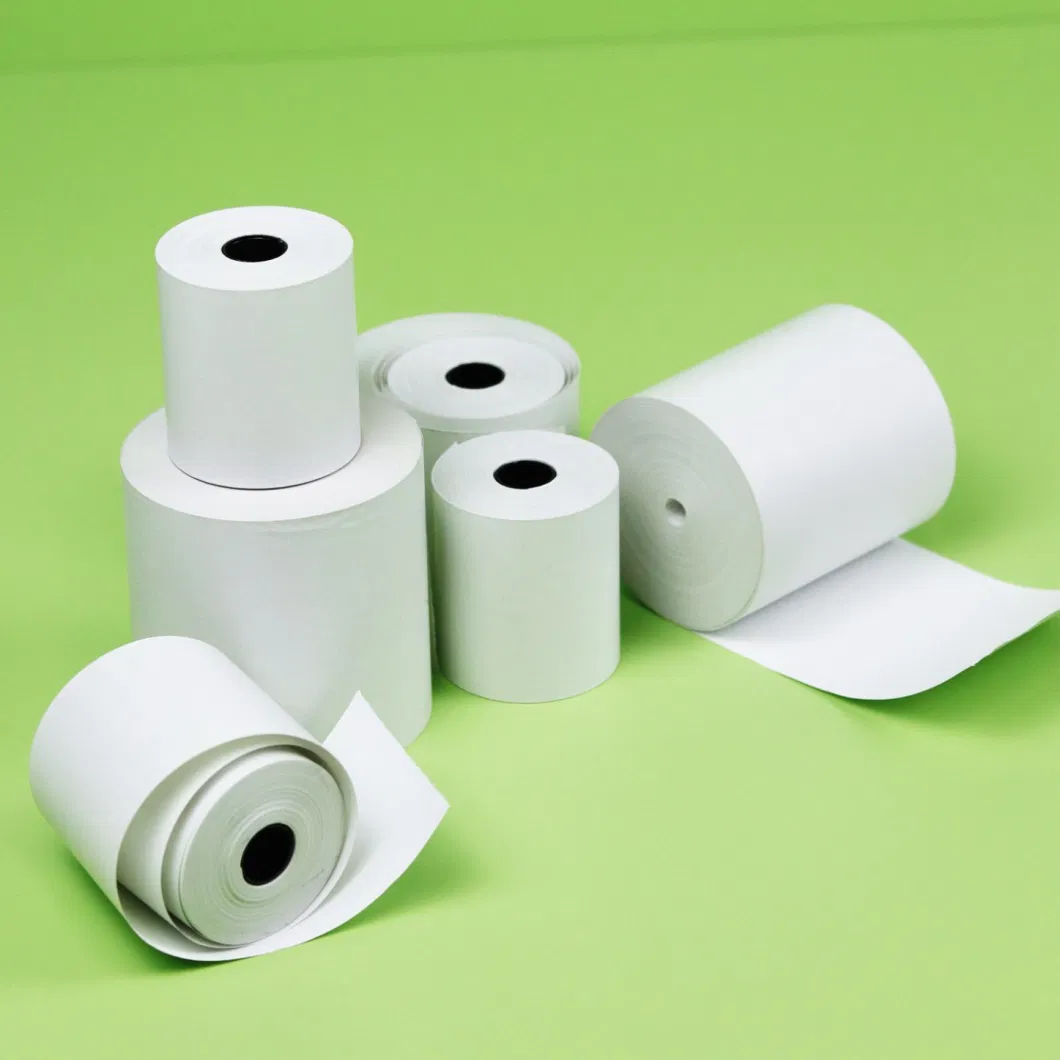 48GSM 75GSM Eco-Friendly Multiple Size Jumbo Roll Color Smooth Thermal Paper