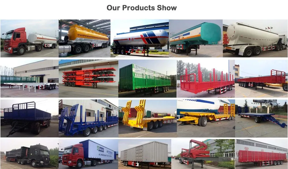 3 Axles/ 40000L/42000L/45000L Carbon Steel/Stainless Steel/Aluminum Alloy Tank/Tanker Truck Semi Trailer for Oil/Fuel/Diesel/Gasoline/Crude/Water/Milk Transport