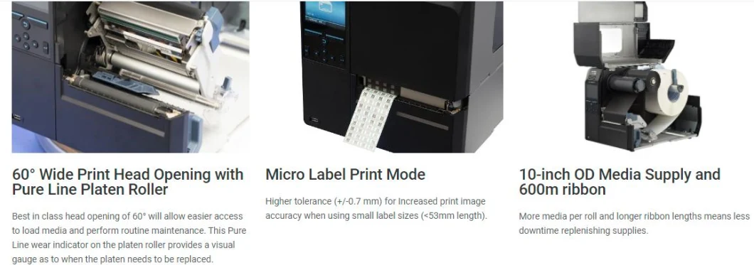 Industrial Thermal Printer Sato Cl4nx RFID Barcode Label Printer