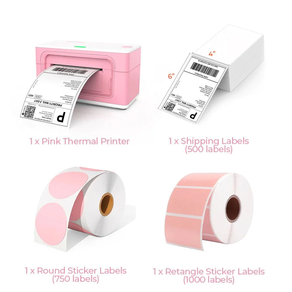 Self Adhesive Paper Direct Thermal 4X6 Labels 100X150 Shipping Labels Printer Barcode