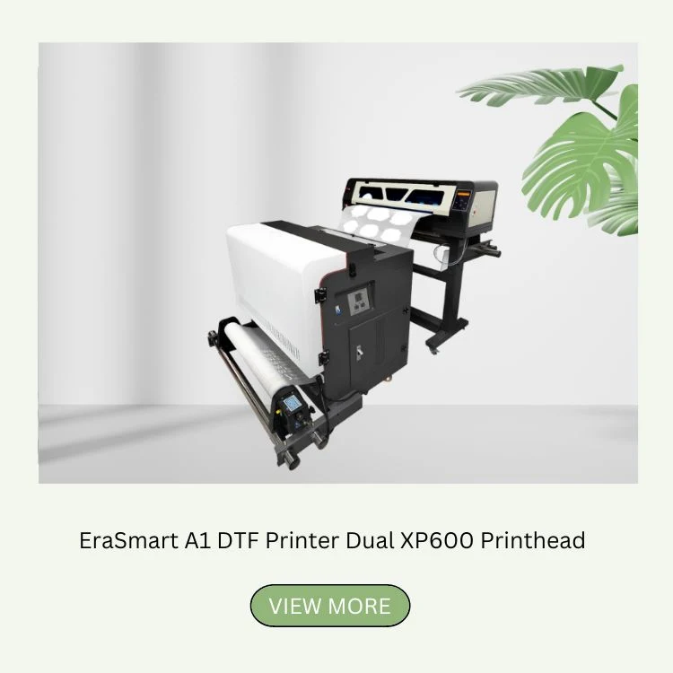 Erasmart High Resolution Mini Digital UV Printer A3 UV Flatbed Printer for Label Sticker Printing