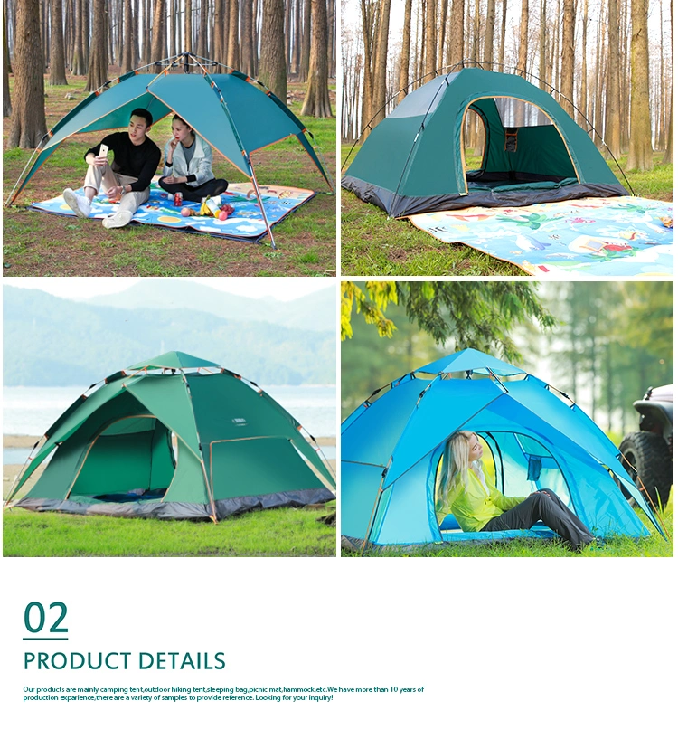 Outdoor Portable Folding Waterproof Camping Tents for Hiking