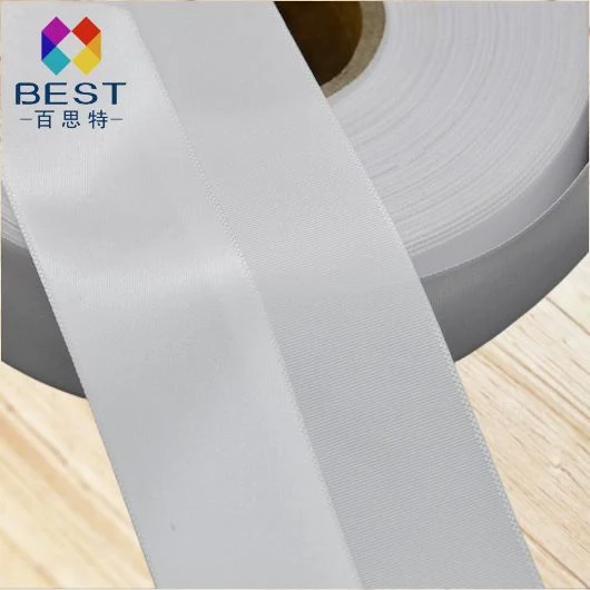 Single Side Woven Edge Satin Label Tape for Thermal Transfer Printer