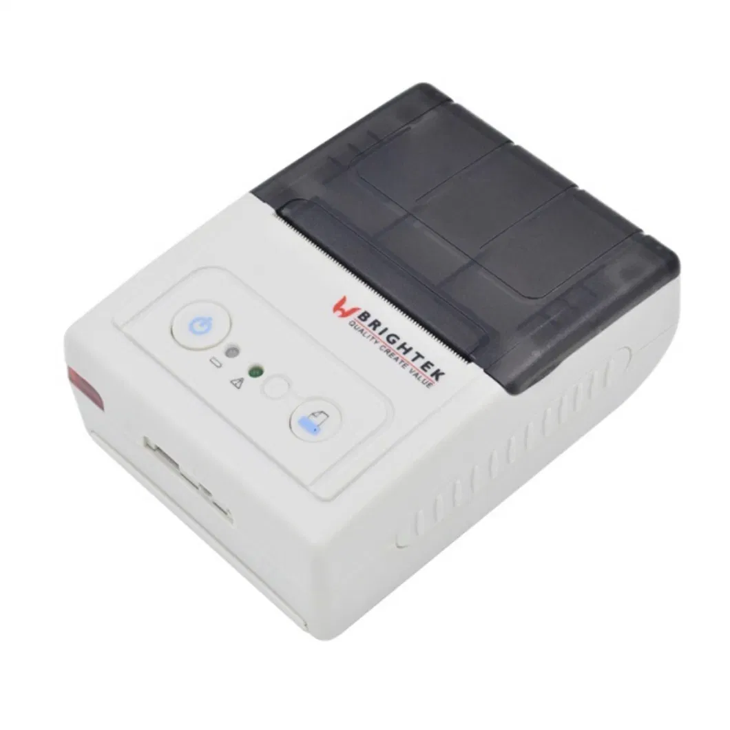 Wh-M01 57mm Portable Thermal Label Printer with Interface Bluetooth IrDA Serial RS-232 USB