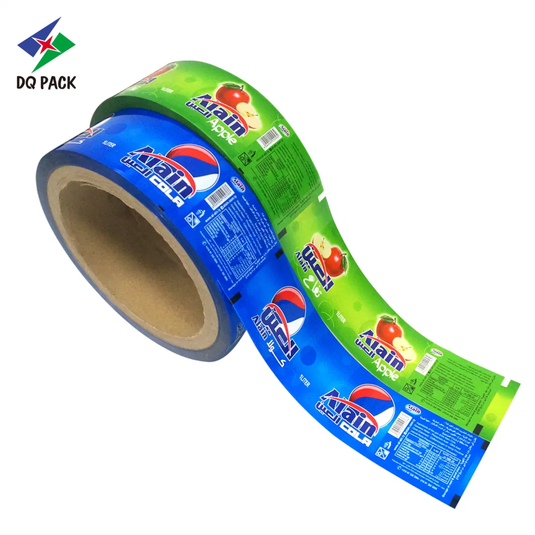 Dq Pack Packaging Materials Suppliers Gravure Printing Transparent PVC Shrink Sleeve Bottle Label