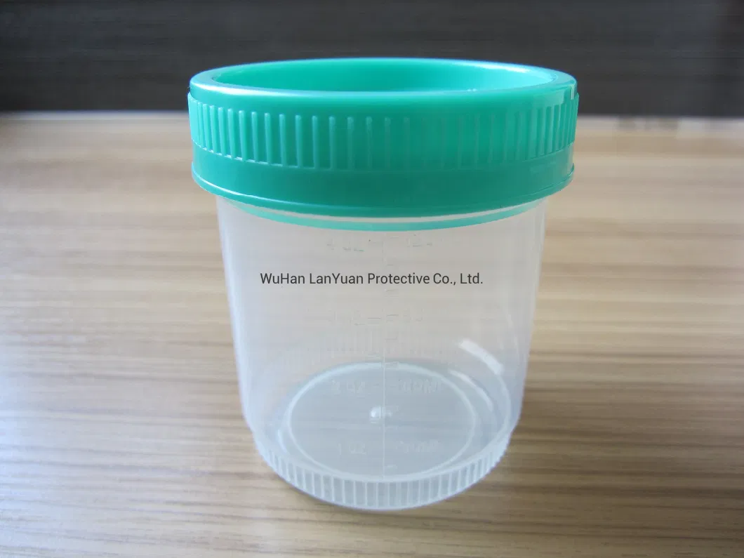Medical Product Specimen Container Custom Volume and Label