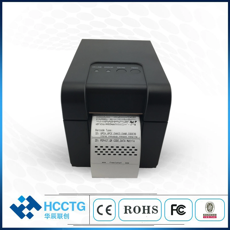 1&quot; 2&quot; RS232 USB Desktop Machine Barcode Direct Thermal Qr Code Label Printer with Cutter (TL21)