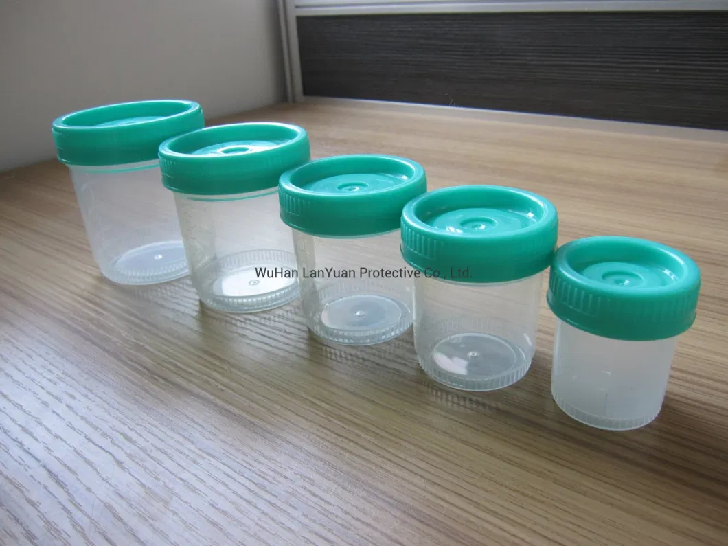 Medical Product Specimen Container Custom Volume and Label