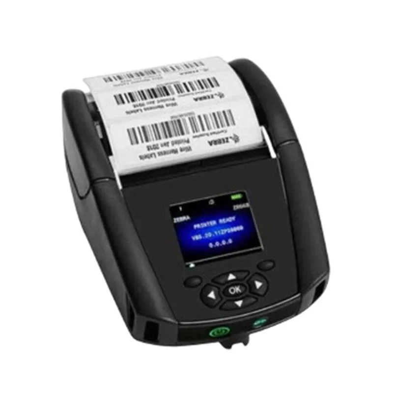 Original Mobile Label Printer Wireless Hand-Held Receipt Printing Express Zr658 Zr668 Barcode Thermal Printer for Zebra Printer