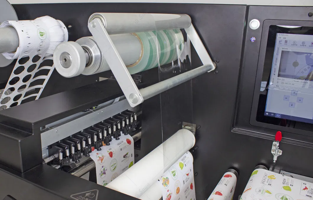 or-350 High Speed Digital Roll-to-Roll Label Printing and Slittting Machine