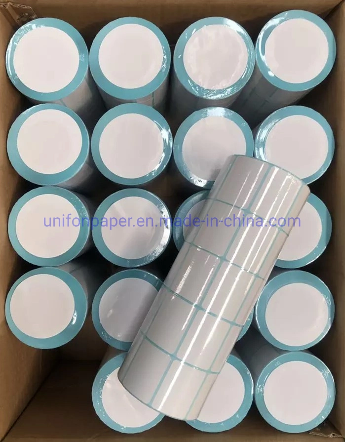 China Custom Supermarket Barcode Printing Stickers Rolling Thermal Label