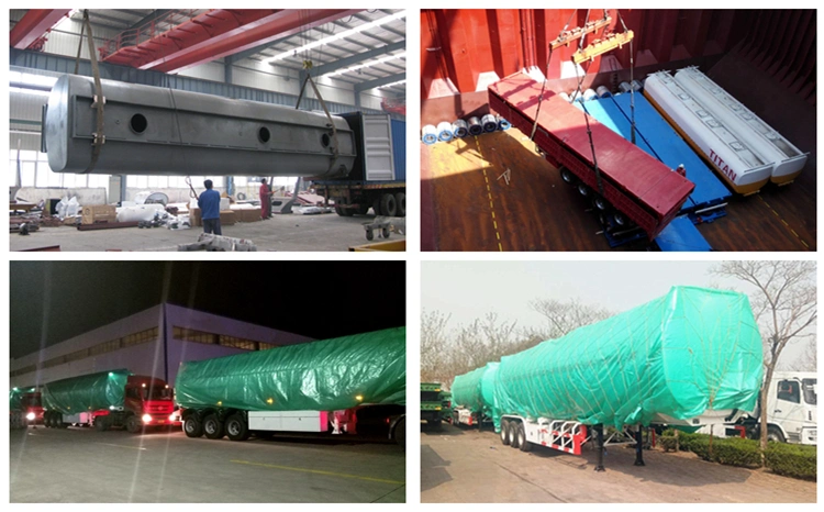 3 Axles 30000/40000/50000 Liters Oil/Diesel/Gasoline/Crude/Water/Milk/Propane Transport Steel Monoblock Fuel Tank/Tanker Truck Semi Trailer for Sale Price