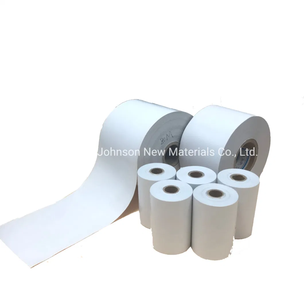 China Manufacturer Blank Direct Transfer Thermal Paper Roll Lineless Label for Digi Scale