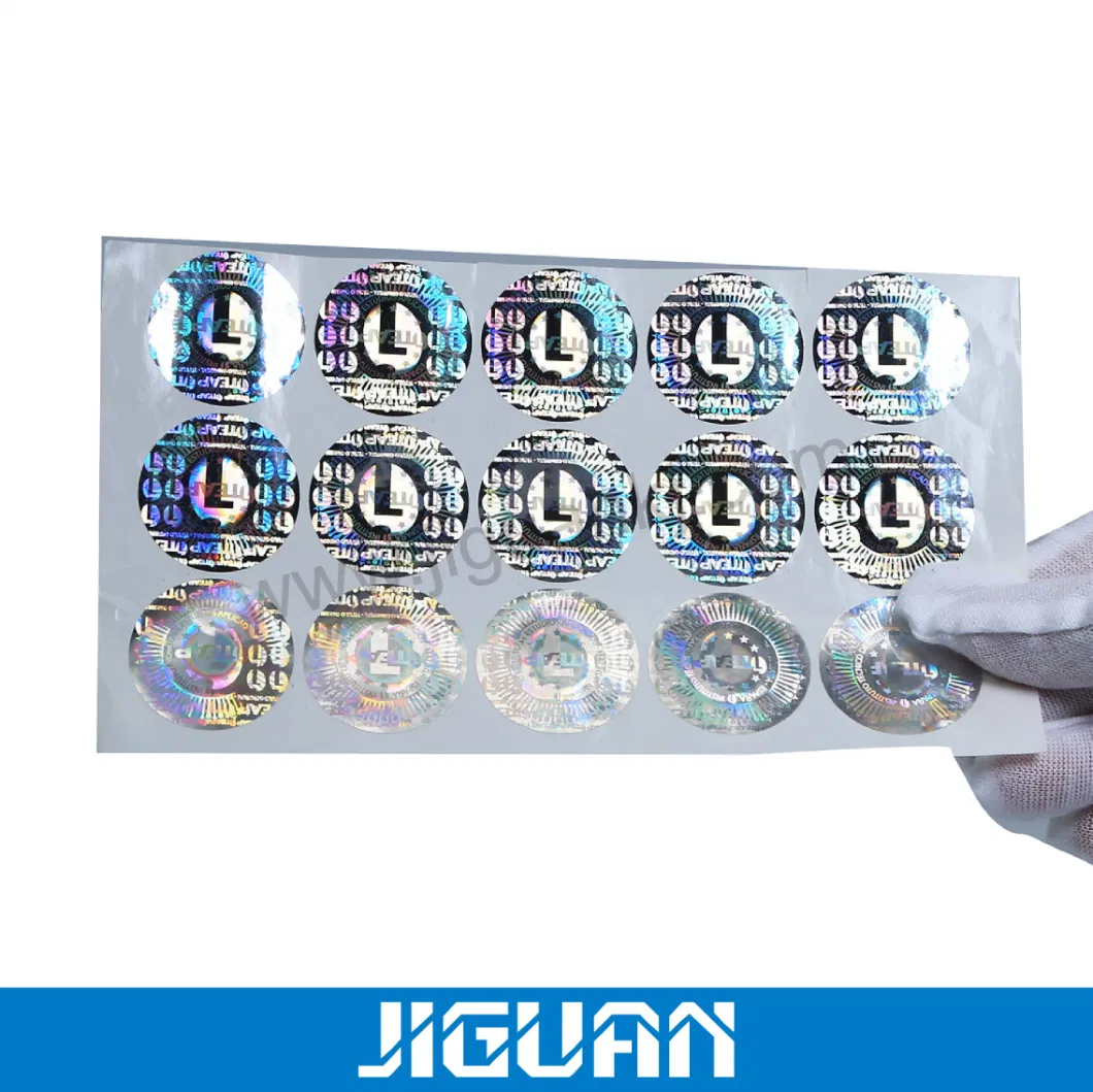 Prestantious Anti Counterfeit Holographic Sticker Label