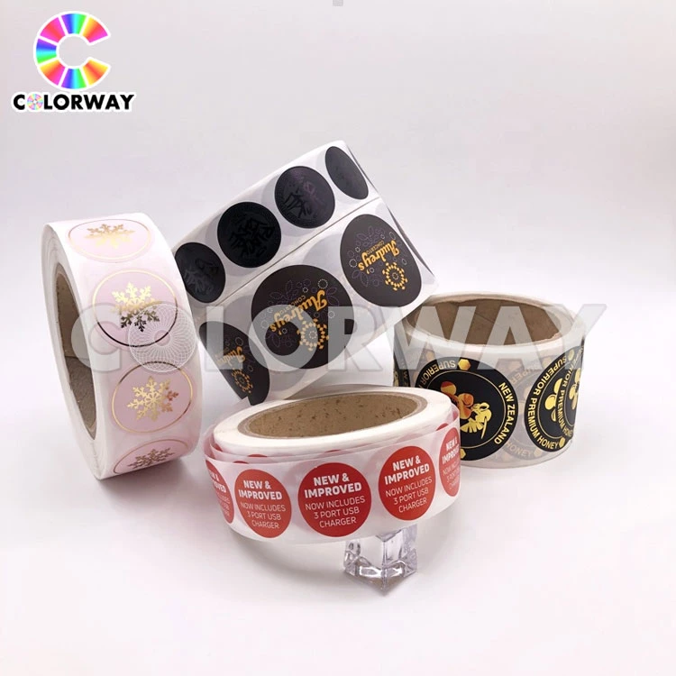 Non Toxic Colorful Printing Beverage Self-Adhesive Label