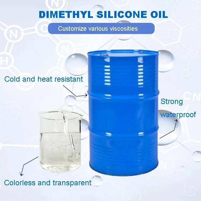 Professional Supply High Temperature Resistant Dimethyl Silicone Oil for Print