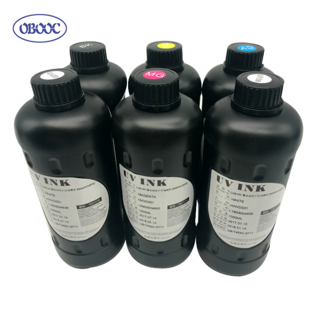 Stable Printing Quality LED UV Ink for Epson L1800 Inkjet Printer