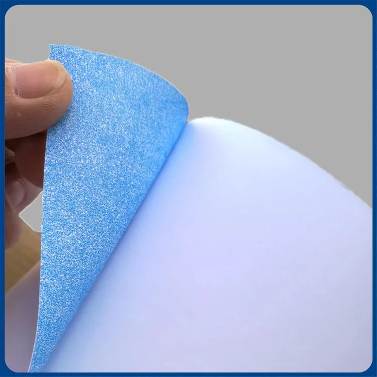 Blue Back Poster Printing Paper Waterproof Recyclable Biodegradable No Shrinking and Curling