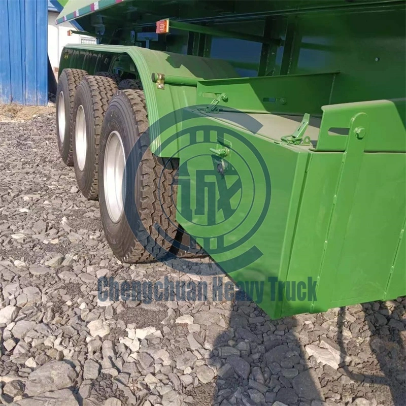 China Factory 3/4 Saf Axles 45 Tons 60 Tons 80 Tons Customization Service Air Suspension/ Steel Plate Axles Dump Semi Trailer Tipper Trailer