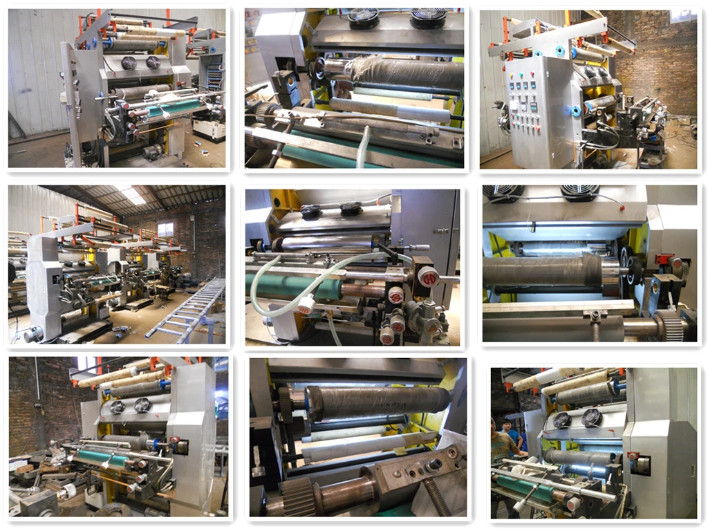 4 6 Colour Digital Label Paper Flexo Printing Machine Two Color Plastic Bag Roll Flexographic Printers Machine Price