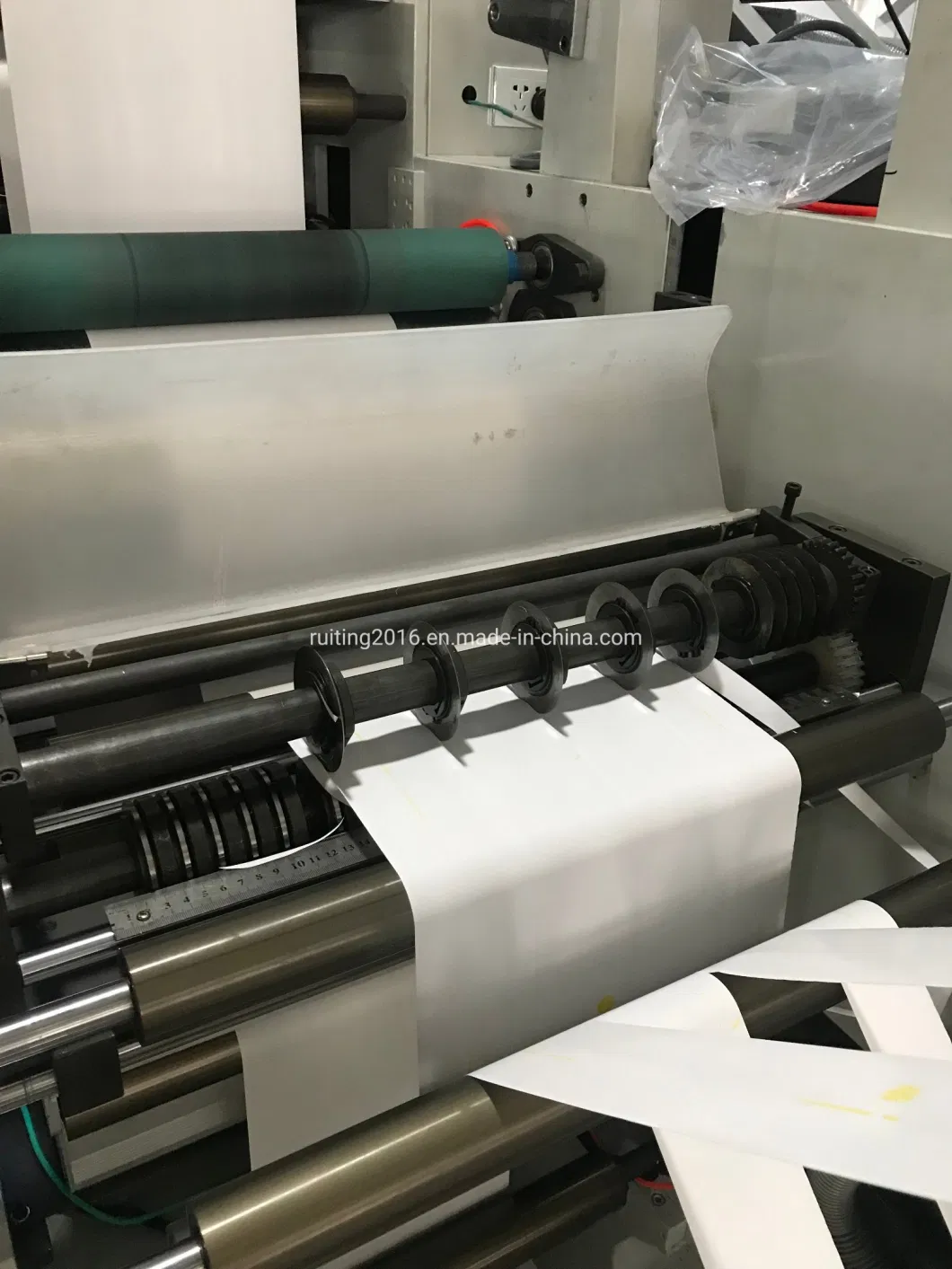 Pepper Cup Blank Printer Roll to Roll Flexo Paper Cup Printing Machine for 4 Color Paper Cup Printing and Punching Machine