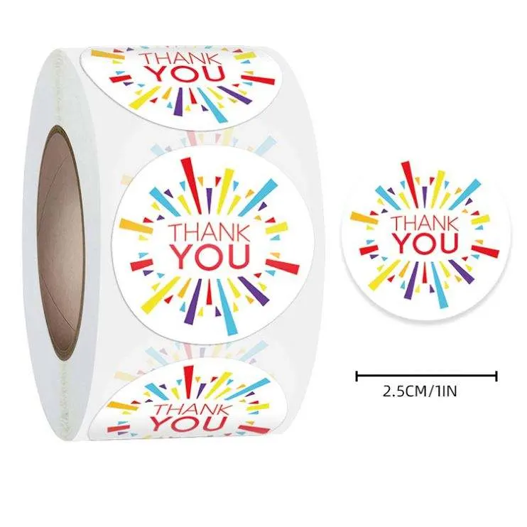 Paper Rolls Custom Logo Sticker Sticker Labels for Clothing Packaging Seal Gold Offset Printing