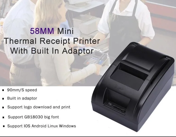 Thermal Transfer Barcode Label Printer 2inch Desktop