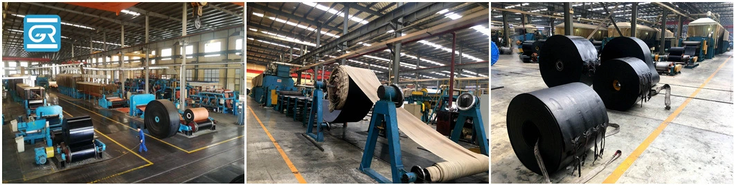 China Professional Supplier Heavy Duty Steel Cord Rubber Conveyor Belt with Fire Resistant/Tear Resistant/Heat Resistant for Mining/Forging/Cement/Coal