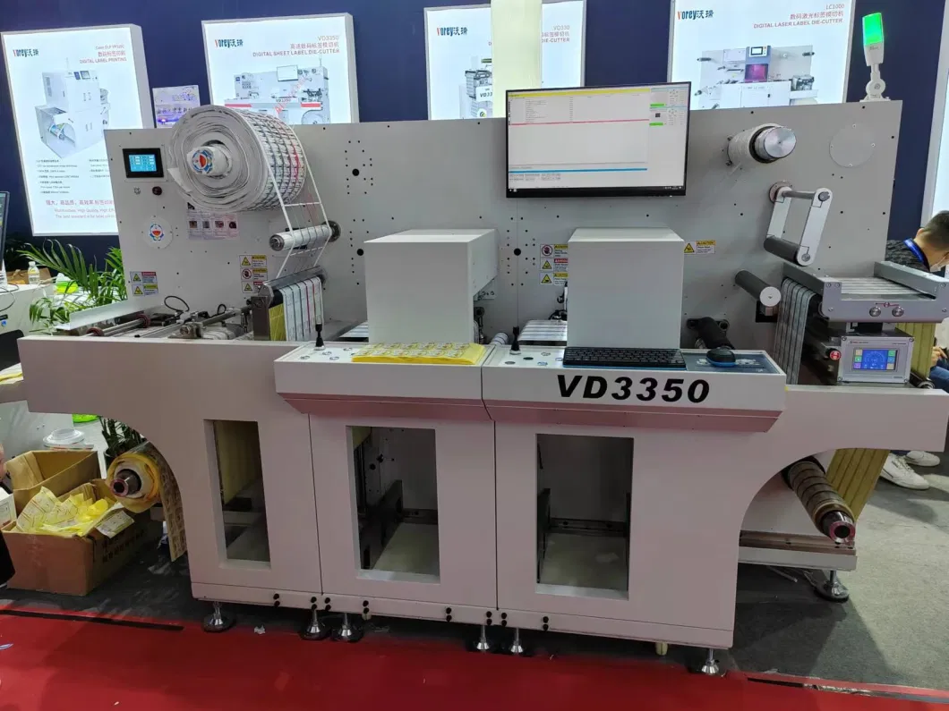 2groups Digital Label Die Cutting Slitting Machine