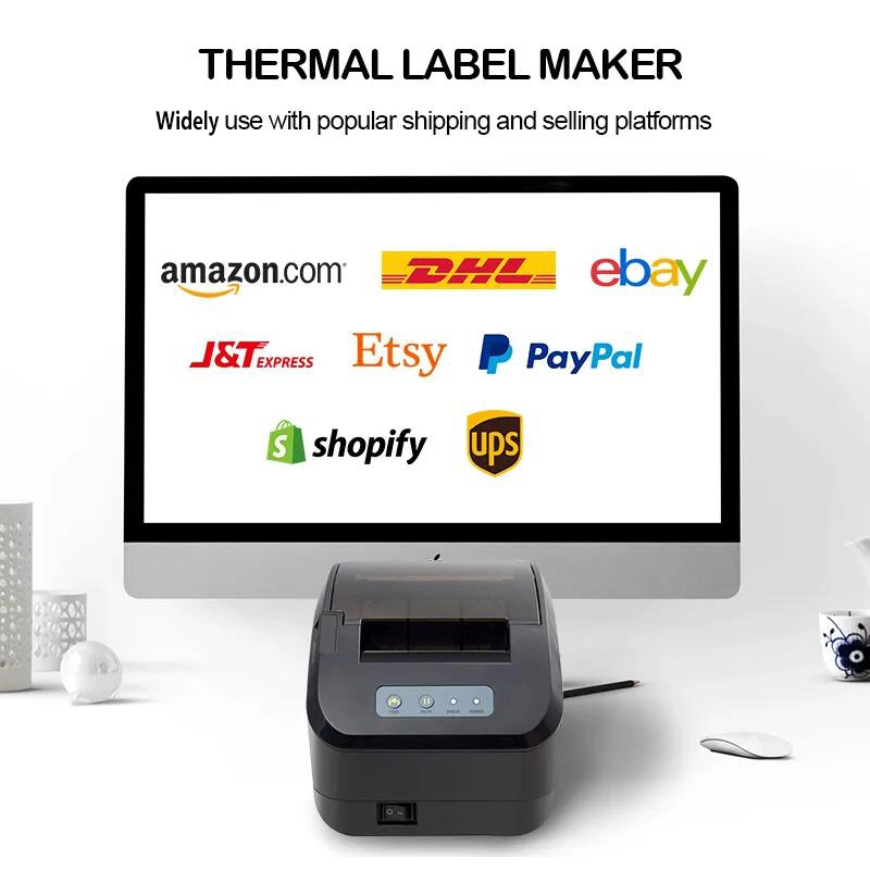 3 Inch Hot Sale Economical Desktop Imprimante Thermique Thermal Bar Code Label Printer