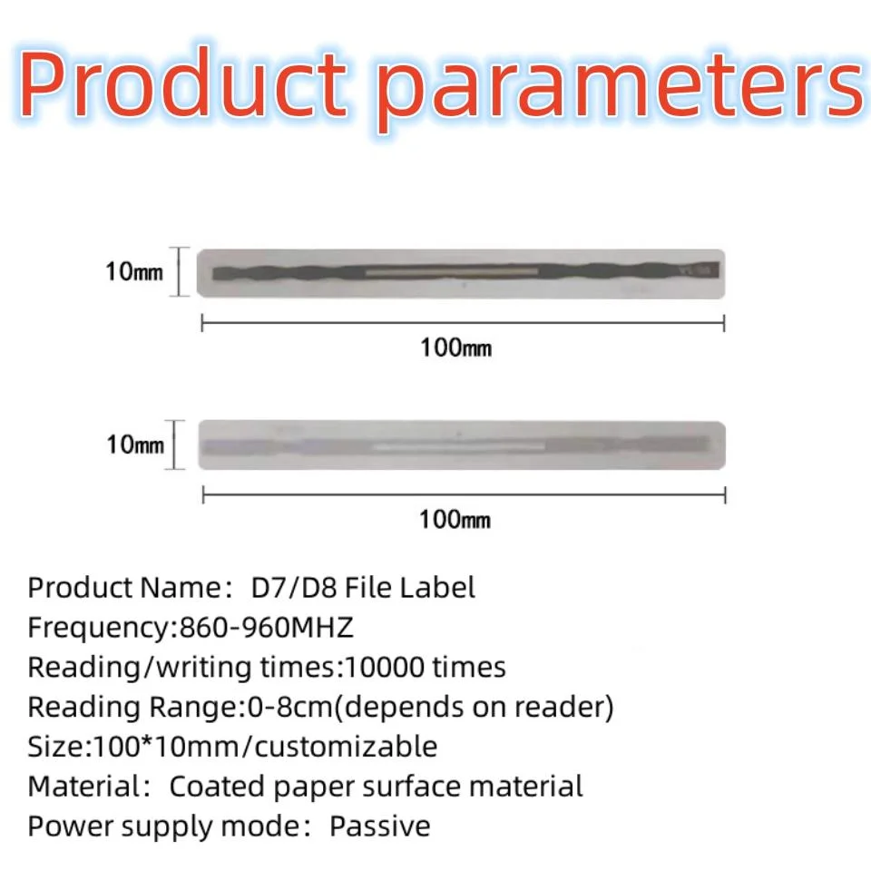 Low Price Custom RFID UHF Electronic Labels for Library Management