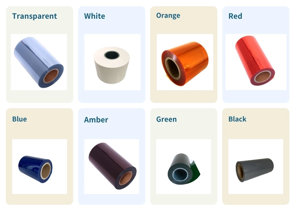 High Quality PVC PE Film for Suppository Shell Package